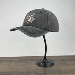 Buc-ee's Hat Cap Strap Back Embroidered Patch Leather Mens One‎ Size